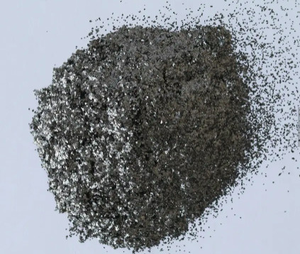 Poudre de graphite en flocons naturels en maille