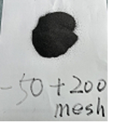 Graphite synthétique de haute qualité -50+200 Mesh FC 99,10% min