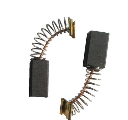 Hauts balais de charbon de graphite de flexibilité pour le moteur électrique