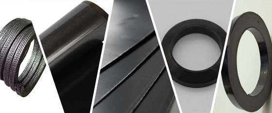 petit pain d'aluminium de graphite de 0.2mm-1.1mm 30m-100m 1g/Cm3 pour des joints de garnitures
