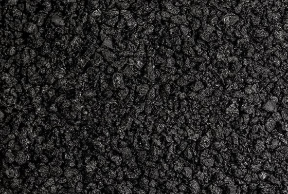 carbone du coke 98,5% de pétrole de graphite de 1mm-10mm pour la coulée continue en acier