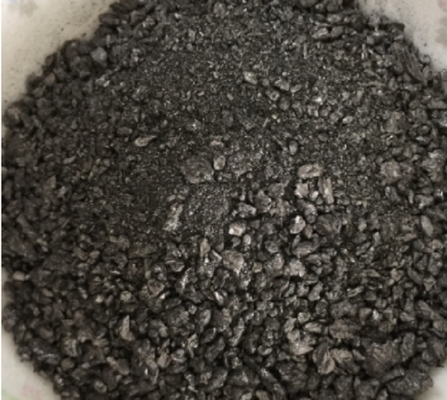 coke calciné 6mm noir d'animal familier de 3mm 1,5% 8% volatils Ash For Recarburizer